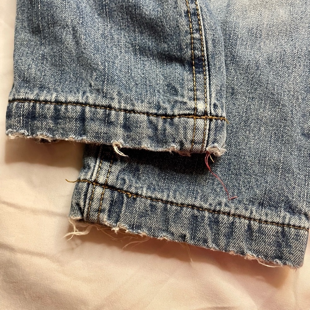 Fleece Lined Healthtex 24 Month Red Blue Jeans PRELOVED Wear shown in photos - Picture 5 of 13